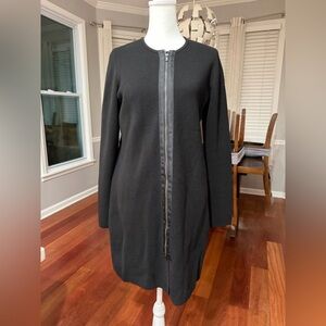 Talbots Pure Merino Wool Longline Cardigan